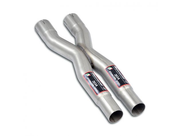 SUPERSPRINT EXHAUST LINK PIPE SCARICO X JAGUAR SOVEREIGN 3.2L V8 (243 HP) 98-02 (MOD. PASSO CORTO) 