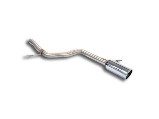 SUPERSPRINT REAR RIGHT EXHAUST PIPE O 100 AUDI A6 ALLROAD QUATTRO 3.0 TDI V6 (233 HP) 06-09