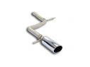 SUPERSPRINT LEFT REAR EXHAUST PIPE O 100 AUDI A6 ALLROAD QUATTRO 2.7 TDI V6 (180 HP) 06-11