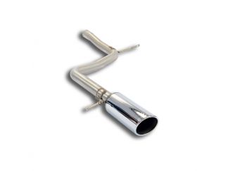 SUPERSPRINT LEFT REAR EXHAUST PIPE O 100 AUDI A6 ALLROAD QUATTRO 3.0 TDI V6 (233 HP) 06-09