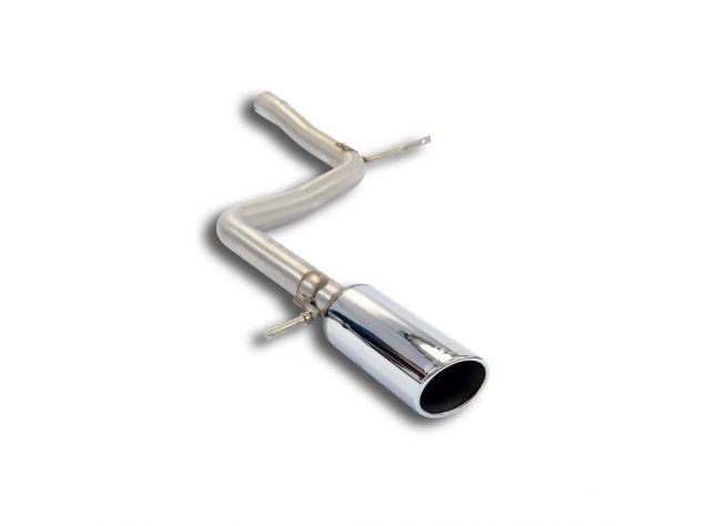 SUPERSPRINT LEFT REAR EXHAUST PIPE O 100 AUDI A6 ALLROAD QUATTRO 3.0 TDI V6 (240 HP) 09-11