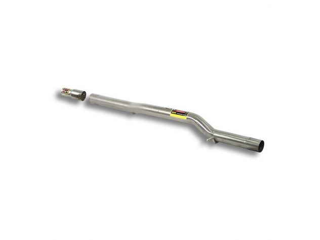 SUPERSPRINT CENTRAL EXHAUST PIPE INOX SKODA OCTAVIA 4X4 1.8I TURBO (4P.- S.W.) 00-04