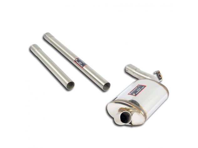 SUPERSPRINT  FRONT EXHAUST PIPE DIAM.54 + CENTRAL PIPE VW CORRADO 1.8 G60