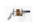 SUPERSPRINT REAR TERMINAL RIGHT O 100 AUDI A6 ALLROAD QUATTRO 3.0 TFSI V6 (310 HP) 12+