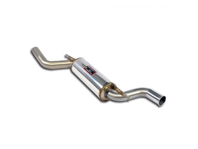 SUPERSPRINT REAR TERMINAL S-BEND RIGHT EXIT DIAM.54  BMW SERIE 02 2002 TI / 2002 TII (BERLINA- CABRIO) 68-77