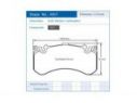 PAGID PAIR FRONT BRAKE PADS AUDI A8 (4H_) S8 QUATTRO 382 KW 04/12 -＞