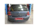 SUPERSPRINT REAR TERMINAL INOX O 100 VW GOLF IV 1.8 GTI TURBO "EDITION 25" (180 HP) 02-04