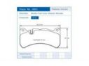 PAGID PAIR FRONT BRAKE PADS MASERATI GRAN TURISMO 4.2 295 KW 08/08 -＞