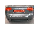 SUPERSPRINT REAR TERMINAL RIGHT 145X95 AUDI RS4 QUATTRO (CABRIO) 4.2I V8 (420 HP) 06-08