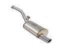 SUPERSPRINT CENTRAL EXHAUST PIPE + REAR 90X 70 BMW E30 318IS (MOTORE M42) 89-91