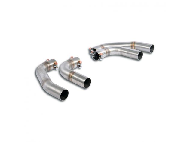 SUPERSPRINT CONNECTION BENDS KIT RH/LH FOR TERMINALS  AUDI RS Q8 QUATTRO 4.0L V8 BI-TURBO (600 HP) 2020+ (RACING)