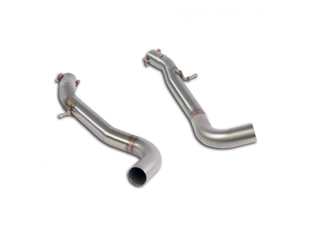 SUPERSPRINT LINK PIPES KIT BMW F87 M2 CS (450 HP- MODELLI CON OPF) 2020+ (CON VALVOLA)