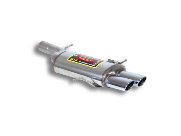 SUPERSPRINT REAR EXHAUST 90X 70 RS LOOK AUDI S4 QUATTRO (BERLINA+ AVANT) 2.7I V6 (265 HP) 98-01