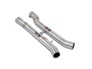 SUPERSPRINT KIT CENTRAL PIPES RH/LH FERRARI 599 GTO 6.0I V12 (670 HP) 2010-2011