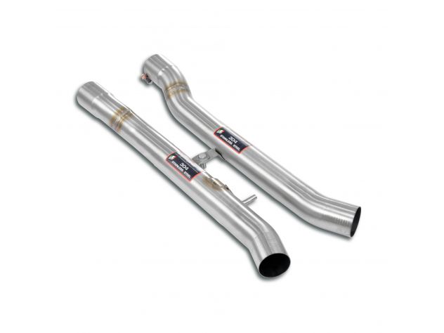 SUPERSPRINT KIT CENTRAL PIPES RH/LH FERRARI 599 GTO 6.0I V12 (670 HP) 2010-2011