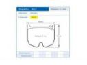 PAGID PAIR FRONT BRAKE PADS MERCEDES-BENZ SL (R230) 600 (230.477) 380 KW 03/06-01/12