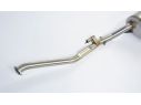 SUPERSPRINT CENTRAL EXHAUST PIPE + REAR 90X 70 BMW E30 318I (MOTORE M40) (BERLINA- COUPÈ-TOURING- CABRIO) 87+