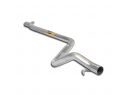 SUPERSPRINT COMPLETE EXHAUST AGE OVERSIZE DIAM. 50MM VW GOLF I CABRIO 1.6 79-83