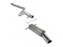 SUPERSPRINT COMPLETE EXHAUST AGE OVERSIZE DIAM. 50MM VW GOLF I CABRIO 1.6 84-88