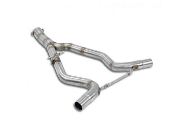 SUPERSPRINT Y EXHAUST LINK PIPE MERCEDES C257 CLS 450 COUPÈ 4-MATIC (3.0L 6 CIL. TURBO- 367 HP) 2019+ (CAT./GPF-BACK)