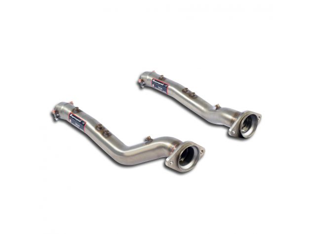 SUPERSPRINT EXHAUST LINK PIPE RH/LH ASTON MARTIN VANTAGE (COUPÈ / CABRIO) V8 4.3I 06-08