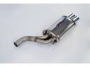 SUPERSPRINT REAR TERMINAL76 (PER KIT M-TECHNIK DOUBLE EXIT) BMW E39 TOURING 540I V8 (M62) 96-02