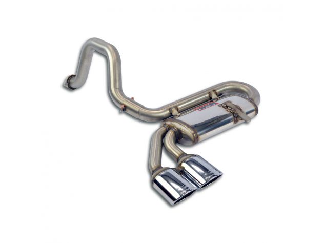 SUPERSPRINT REAR EXHAUST RIGHT 120 X 80 CORVETTE C5 "24 HOURS OF LE MANS COMMEMORATIVE EDITION" 5.7I V8 2004