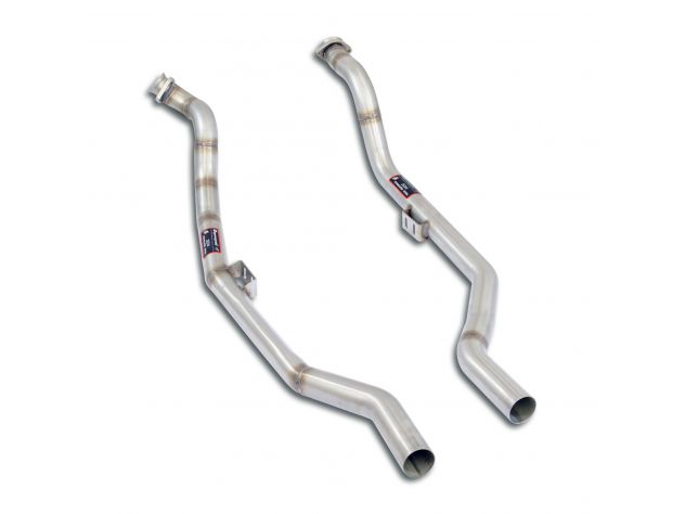 DOWNPIPE DX/SX SUPERSPRINT MERCEDES W124 400 E V8 (279 HP) 91-93