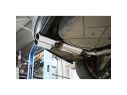 SUPERSPRINT REAR LEFT EXHAUST 120X 80 MERCEDES C215 CL 55 AMG V8 KOMPRESSOR (500 HP) 03-06