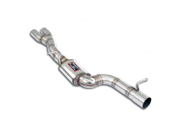 SUPERSPRINT CENTRAL EXHAUST AUDI RS Q3 2.5 TFSI QUATTRO (400 HP- MODELLI CON GPF) 2020+ (CON VALVOLA)