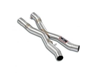 SUPERSPRINT KIT CENTRAL X-PIPES RH/LH FERRARI 599 GTB FIORANO / HGTE 6.0I V12 (620 HP) 06-12