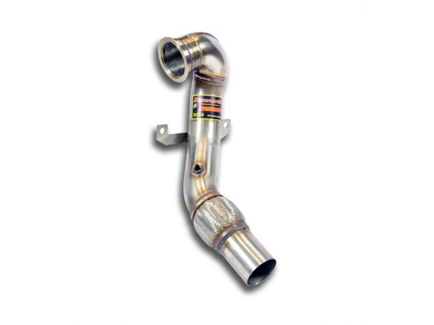 SUPERSPRINT DOWNPIPE  AUDI TTS MK3 2.0 TFSI QUATTRO COUPÈ (306 HP- MODELLI CON GPF) 2019+ TWIN PIPE SYSTEM (CON VALVOLA)