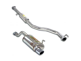 SUPERSPRINT SPORT EXHAUST PACK DIAM. 50 CAT-BACK CEE APPROVAL HONDA CRX / DEL SOL 1.6 ESI (125 HP) 93