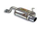 SUPERSPRINT SPORT EXHAUST PACK DIAM. 50 CAT-BACK CEE APPROVAL HONDA CRX / DEL SOL 1.6 ESI (125 HP) 93