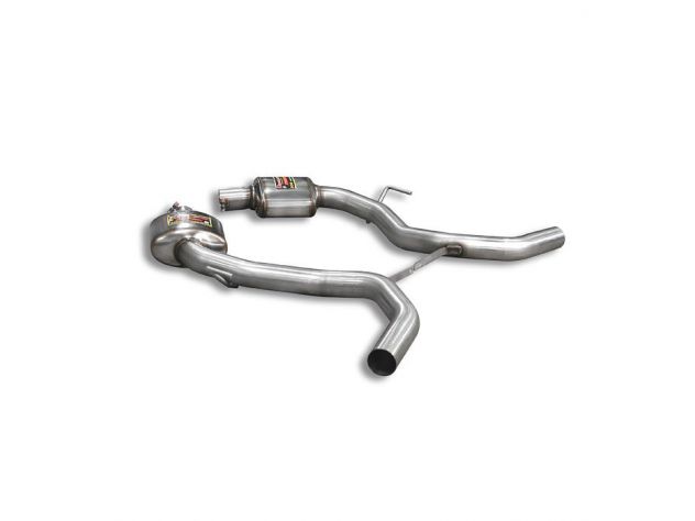 SEZIONE SCARICO CENTRALE DX/SX SUPERSPRINT MERCEDES R230 SL 280 V6 08-09