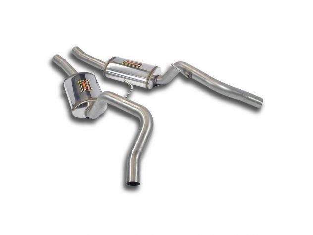 SUPERSPRINT CENTRAL EXHAUST RH/LH 4.0 VANDEN PLAS LWB 98-02 (MOD. PASSO LUNGO)