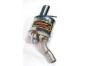 SUPERSPRINT TERMINAL RIGHT O 100 POWER LOOP AUDI A6 C7 4G BERLINA+ AVANT QUATTRO 3.0 TFSI V6 300HP 11-12 IMPIANTO CAT.- BACK