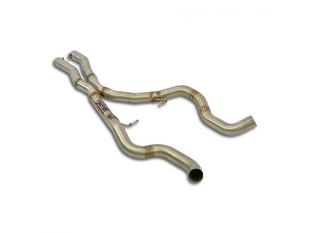 SUPERSPRINT KIT CENTRAL PIPES BMW E91 TOURING 335I / 335XI BI-TURBO (306 HP MOTORE N54) 2006-2008