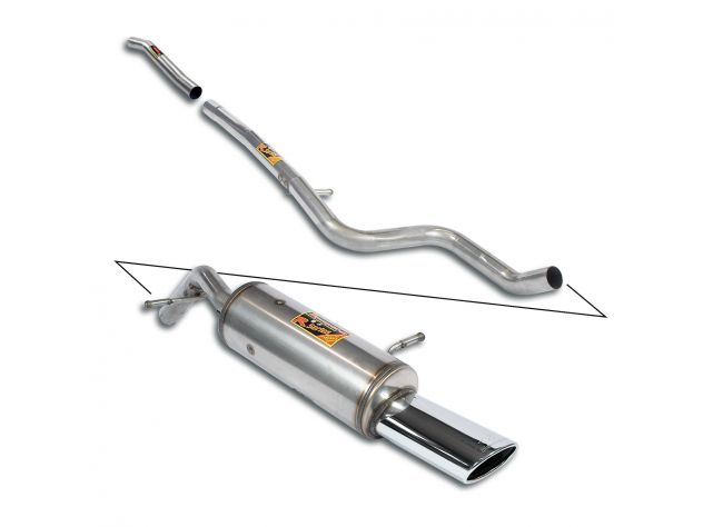 SUPERSPRINT SPORT EXHAUST PACK CAT-BACK PEUGEOT 207 CC 1.6I 16V (120 HP) 07+