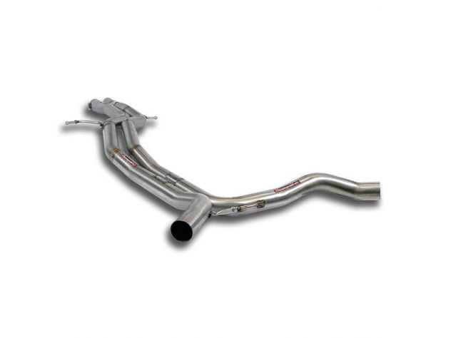 SUPERSPRINT CENTRAL EXHAUST PIPE RH/LH AUDI A6 ALLROAD QUATTRO 3.0 BITDI V6 (313 HP) 2012+