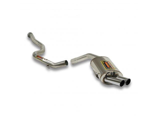 SUPERSPRINT CENTRAL EXHAUST PIPE + REAR RACING 76 ALFA ROMEO 156 2.5 V6 24V (BERLINA+ SPORT WAGON- 190 HP) 97-02