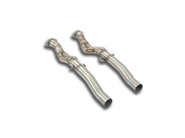 SUPERSPRINT FRONT PIPES KIT RH/LH MASERATI COUPÈ 4200 GT V8 (MOTORE F136- 390 HP) 2002-2004 (EURO 4 / USA)