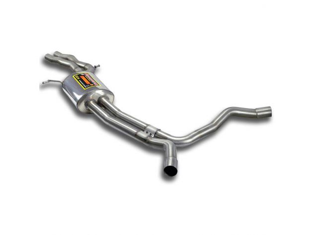 SEZIONE SCARICO CENTRALE + RACCORDO SCARICO X SUPERSPRINT AUDI A7 SPB QUATTRO 3.0 TFSI V6 (310 HP) 12-14 (IMPIANTO CAT.-BACK)