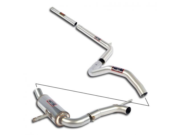 SUPERSPRINT COMPLETE EXHAUST SPORT  RENAULT MEGANE III COUPÉ 2.0 RS (250 HP) 2010+