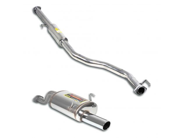 SUPERSPRINT SPORT EXHAUST PACK DIAM. 50 CAT-BACK CEE APPROVAL ACURA INTEGRA 4P. SEDAN 1.8 VTI (170 HP- 180 HP) 94-00