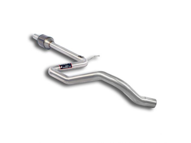 SUPERSPRINT CENTRAL EXHAUST PIPE WITH CATALYST AUDI Q2 1.6 TDI (116 HP) 2017-2018