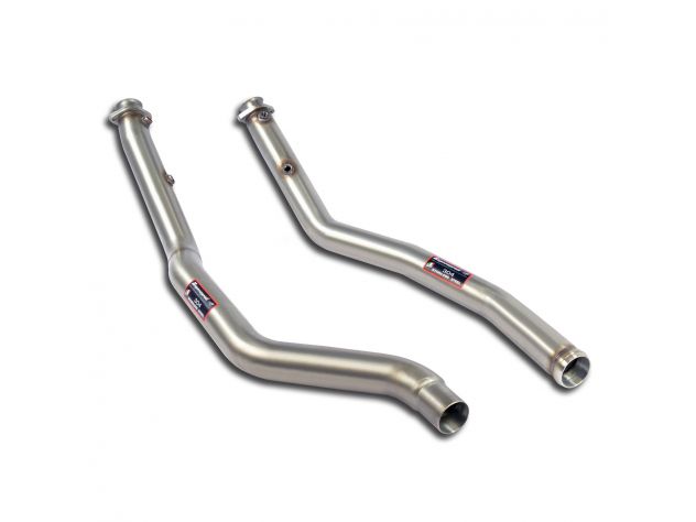 SUPERSPRINT TURBO DOWNPIPE RH/LH MERCEDES W166 ML 63 AMG 5.5I BI-TURBO V8 (525 HP- 557 HP) 12-15