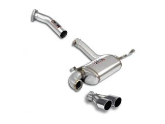 SUPERSPRINT REAR MUFFLER PACKAGE AUDI COUPÈ 2.6I QUATTRO (150 HP) 93-95