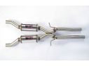 SUPERSPRINT CENTRAL EXHAUST + X LINK PIPE AUDI A6 ALLROAD QUATTRO 3.0 TFSI V6 (290 HP) 09-11