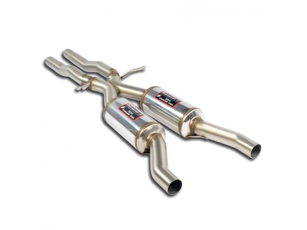 SUPERSPRINT CENTRAL EXHAUST + X LINK PIPE AUDI A6 ALLROAD QUATTRO 3.2 FSI V6 (255 HP) 06-09